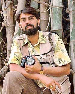 EYE LEVEL: Vinay Malik with his...